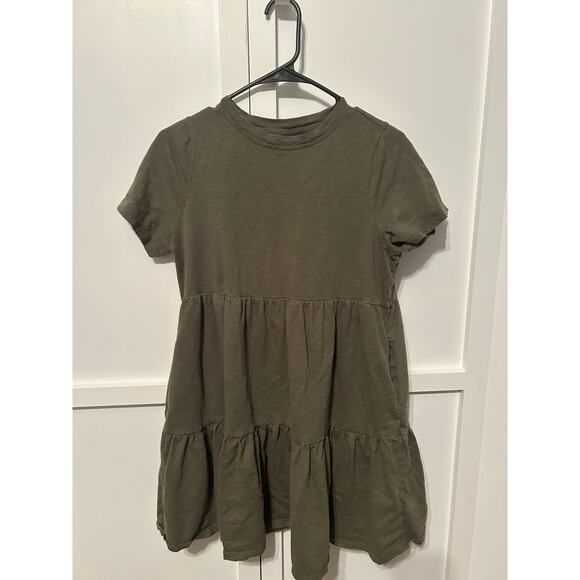 Old Navy Olive Green Trapeze Style Dress Small - Picture 1 of 3
